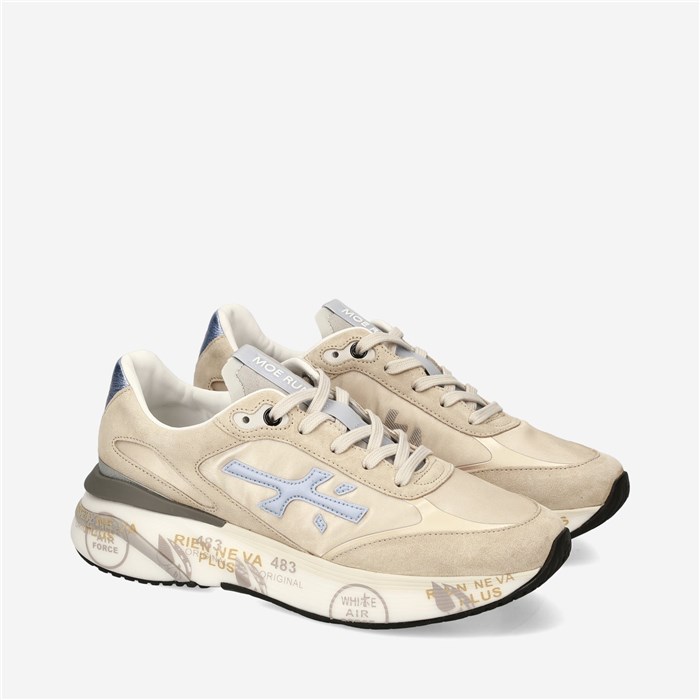 PREMIATA 6990 Beige Shoes Woman Sneakers