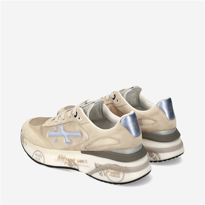 PREMIATA 6990 Beige Shoes Woman Sneakers