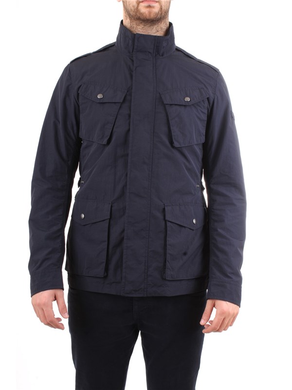 WOOLRICH WOCPS2289 Blue Clothing Man Jacket WOOLRICH WOCPS2289 Blue Clothing Man Jacket