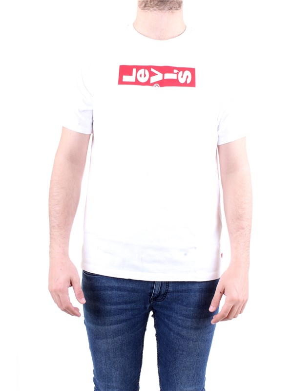 LEVI'S 69978-0011 White Clothing Man T-Shirt/Polo LEVI'S 69978-0011 White Clothing Man T-Shirt/Polo