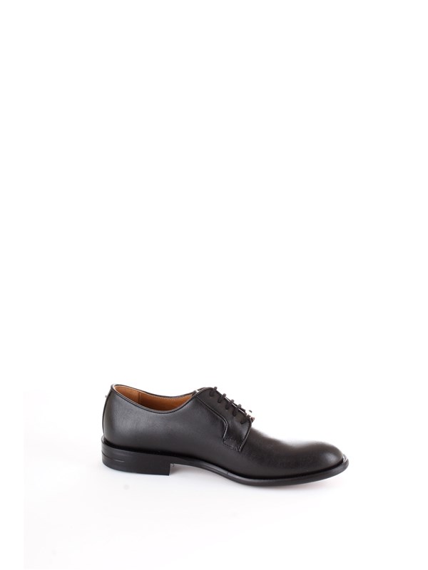 Brimarts 318790PN Black Shoes Man Lace up shoes