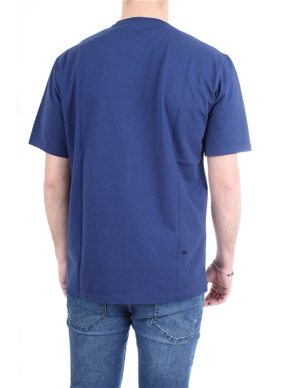 WOOLRICH WOTEE1158 Blue Clothing Man T-Shirt/Polo