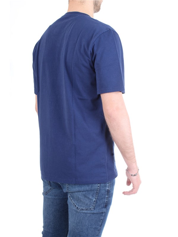 WOOLRICH WOTEE1158 Blue Clothing Man T-Shirt/Polo