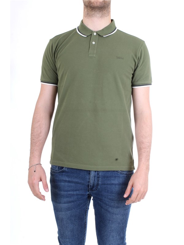 WOOLRICH WOPOL0522 Military green Clothing Man Polo shirt WOOLRICH WOPOL0522 Military green Clothing Man Polo shirt