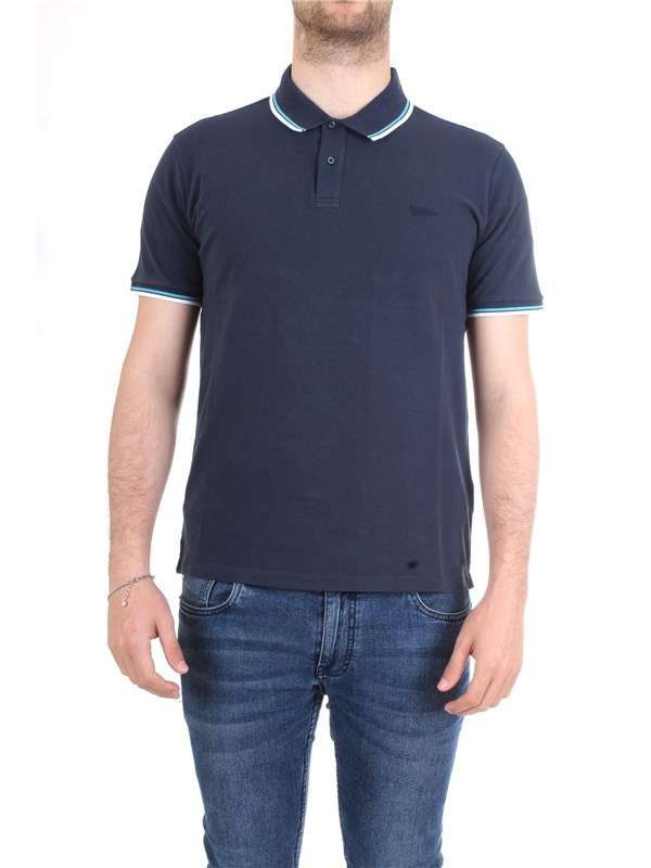 WOOLRICH WOPOL0522 Blue Clothing Man Polo shirt WOOLRICH WOPOL0522 Blue Clothing Man Polo shirt