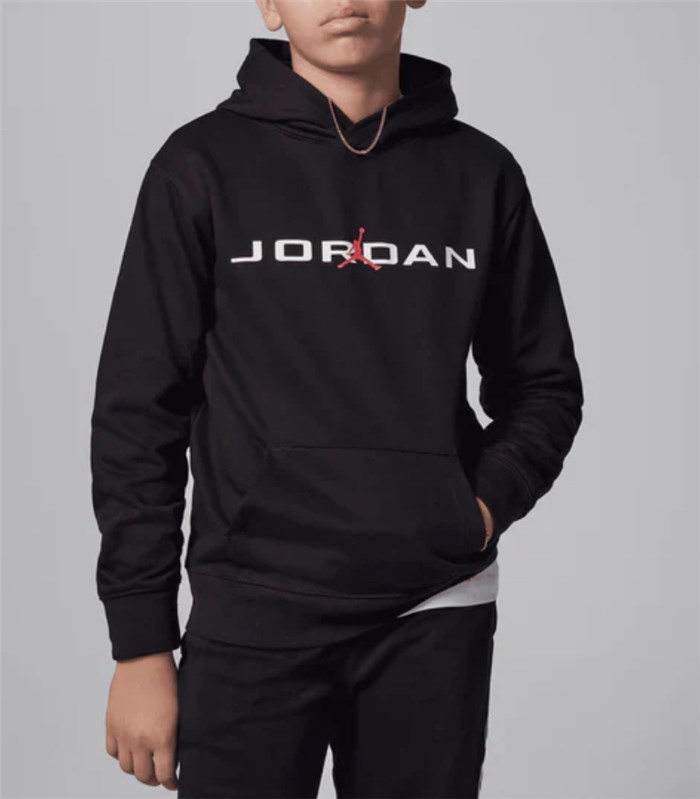 NIKE 95D744-023 Nero Abbigliamento Bambino Felpa