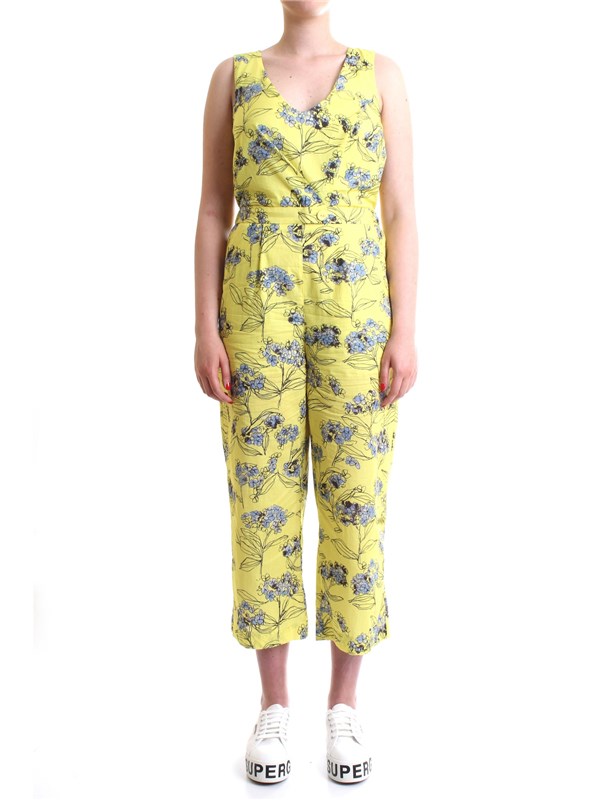 PATRIZIA PEPE 2P1159 A3KM Yellow Clothing Woman Dress PATRIZIA PEPE 2P1159 A3KM Yellow Clothing Woman Dress