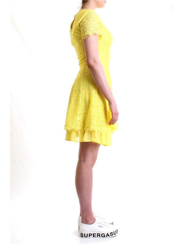 SILVIAN HEACH CVP19134VE Yellow Clothing Woman Dress