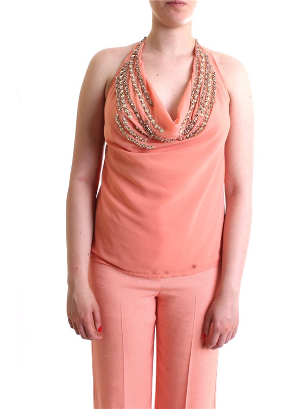 PATRIZIA PEPE 2C1134 A4XW Pink Clothing Woman Top PATRIZIA PEPE 2C1134 A4XW Pink Clothing Woman Top
