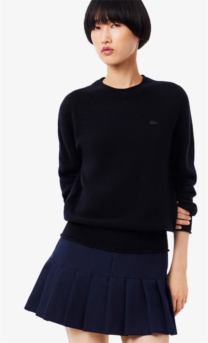 Lacoste AF4160 Blu Abbigliamento Donna Maglioni Lacoste AF4160 Blu Abbigliamento Donna Maglioni