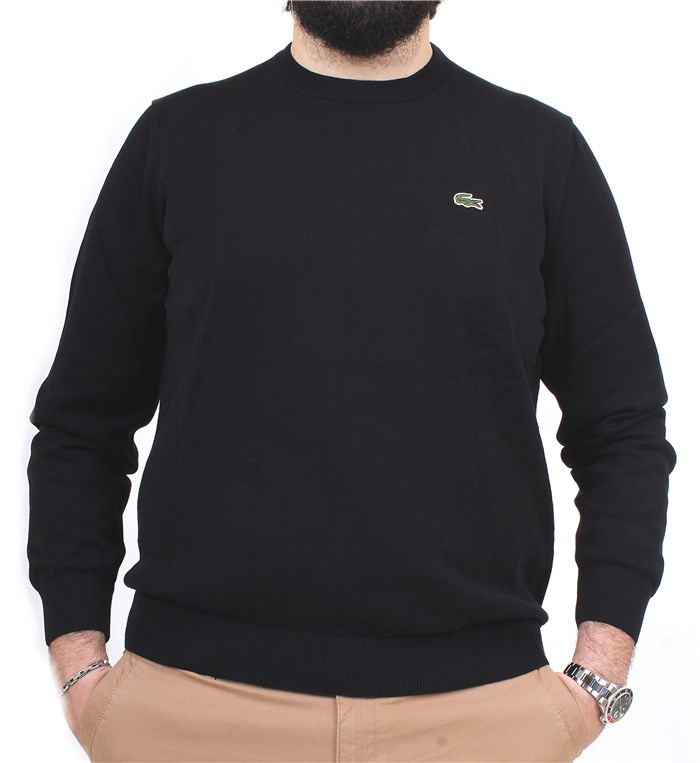 Lacoste AH0128 Nero Abbigliamento Uomo Maglioni Lacoste AH0128 Nero Abbigliamento Uomo Maglioni