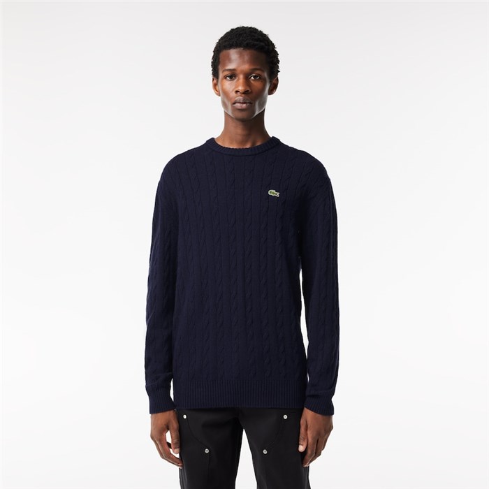 Lacoste AH0516 Blu Abbigliamento Uomo Maglioni Lacoste AH0516 Blu Abbigliamento Uomo Maglioni