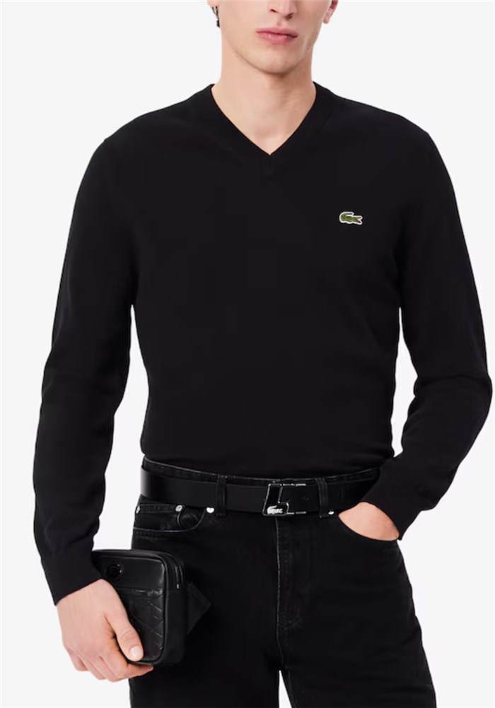 Lacoste AAH1951 Nero Abbigliamento Uomo Maglioni Lacoste AAH1951 Nero Abbigliamento Uomo Maglioni