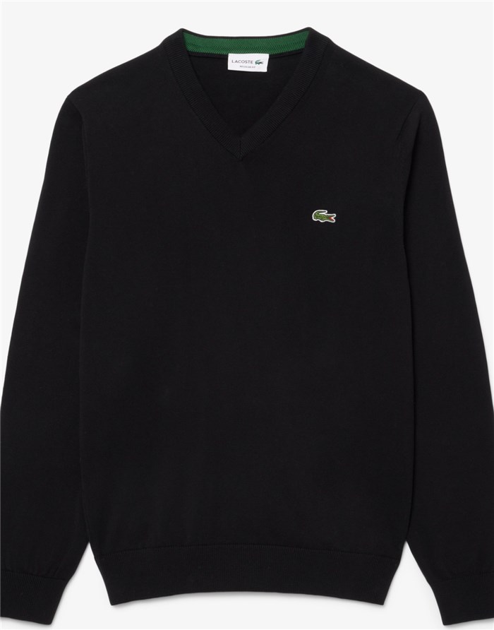 Lacoste AAH1951 Nero Abbigliamento Uomo Maglioni