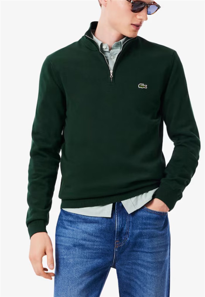 Lacoste AH1980 Verde Abbigliamento Uomo Maglia Lacoste AH1980 Verde Abbigliamento Uomo Maglia