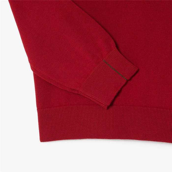 Lacoste AH1985 00 Bordeaux Abbigliamento Uomo Pullover