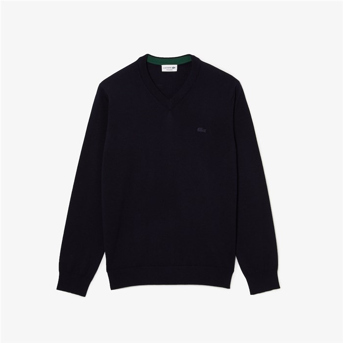 Lacoste AH1990 00 Blu Abbigliamento Uomo Maglioni
