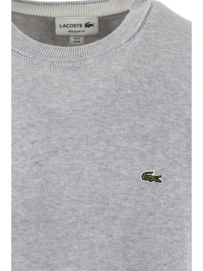 Lacoste AH2193 00 Grey Clothing Man Sweater
