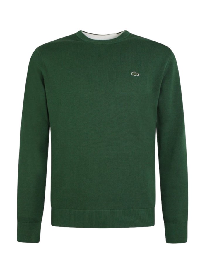 Lacoste AH2193 00 Military green Clothing Man Sweater Lacoste AH2193 00 Military green Clothing Man Sweater
