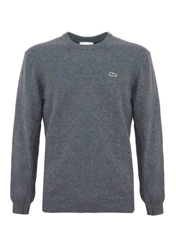 Lacoste AH3449 00 Grey Clothing Man Pullover