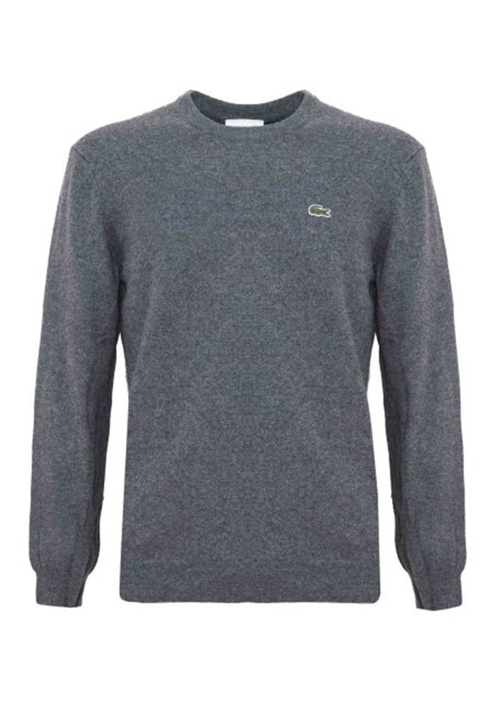 Lacoste AH3449 00 Grigio Abbigliamento Uomo Maglioni Lacoste AH3449 00 Grigio Abbigliamento Uomo Maglioni