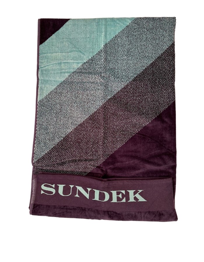 Sundek AM384ATC1000 Blue Accessories Unisex Beach towel Sundek AM384ATC1000 Blue Accessories Unisex Beach towel