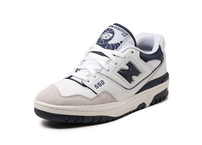 NEW BALANCE BB550WA1 Bianco Scarpe Uomo Sneakers