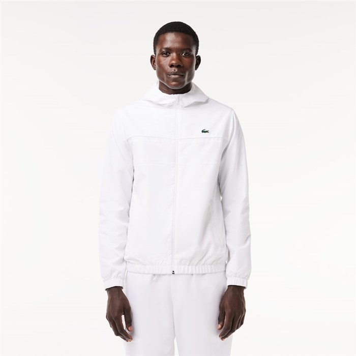 Lacoste BH3466 Bianco Abbigliamento Uomo Giacca