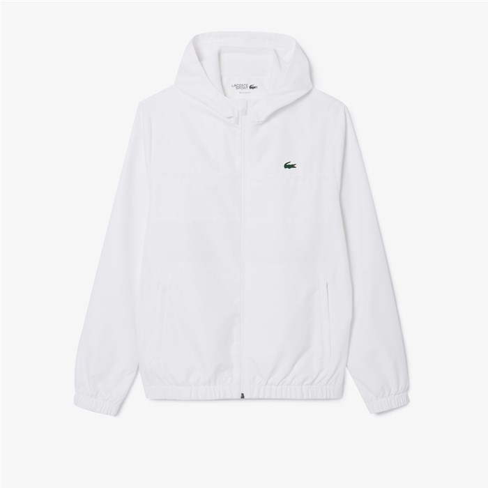 Lacoste BH3466 Bianco Abbigliamento Uomo Giacca