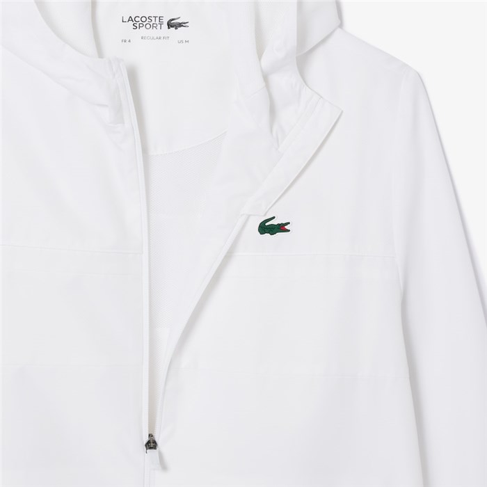 Lacoste BH3466 White Clothing Man Jacket