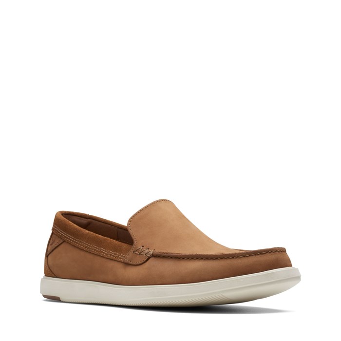 Clarks Bratton Loafer Leather Shoes Man Loafers
