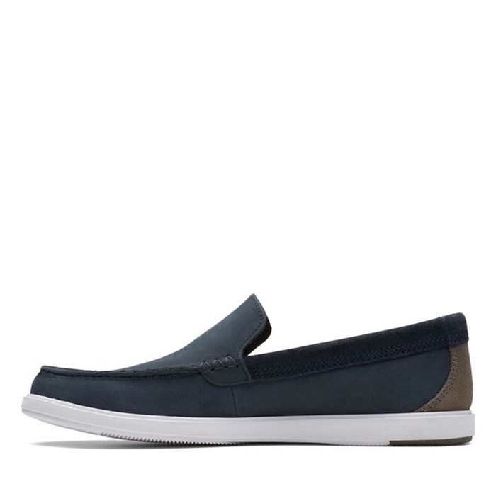 Clarks Bratton Loafer Blu Scarpe Uomo Mocassini