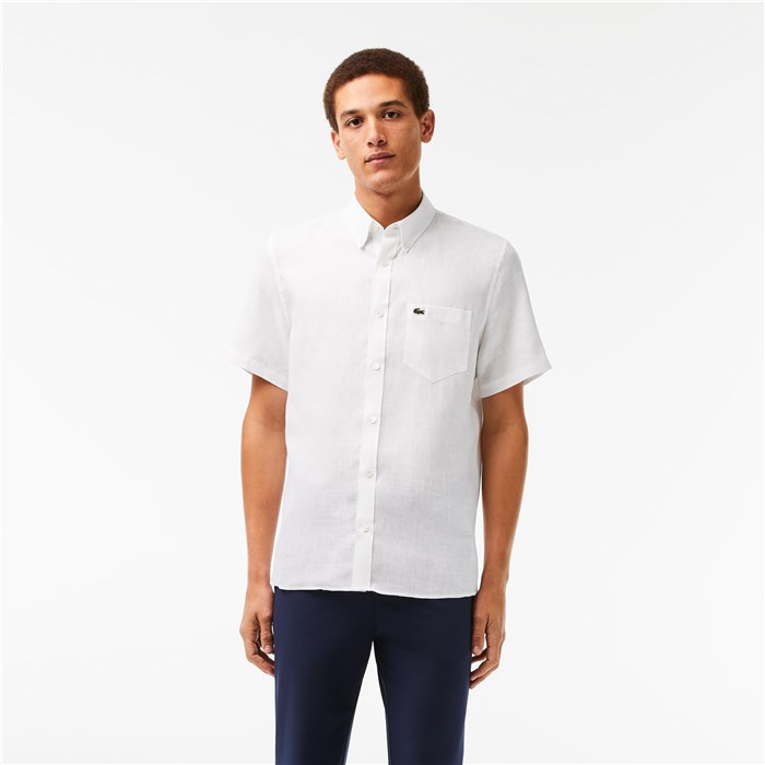 Lacoste CH4991 White Clothing Man Shirt Lacoste CH4991 White Clothing Man Shirt