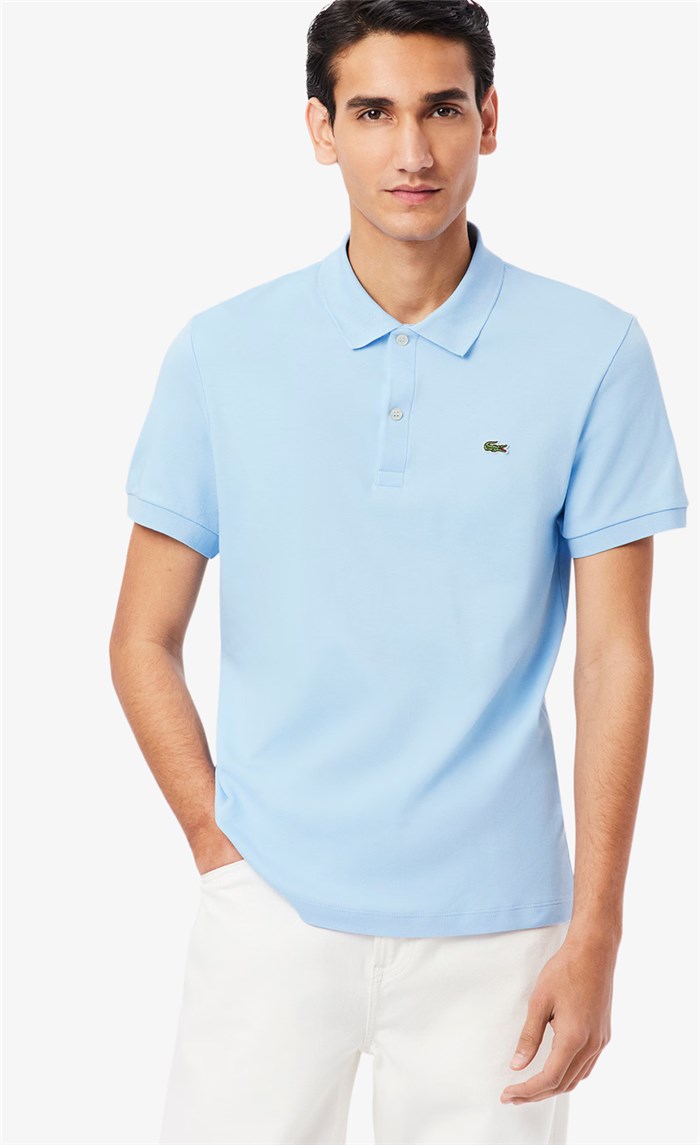 Lacoste DH2050 Celeste Abbigliamento Uomo Polo Lacoste DH2050 Celeste Abbigliamento Uomo Polo