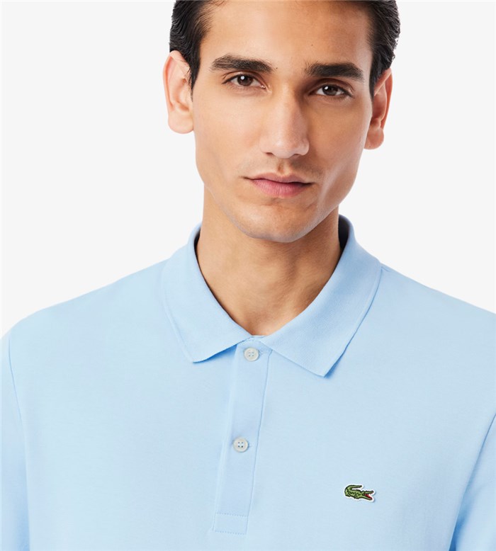 Lacoste DH2050 Celeste Abbigliamento Uomo Polo