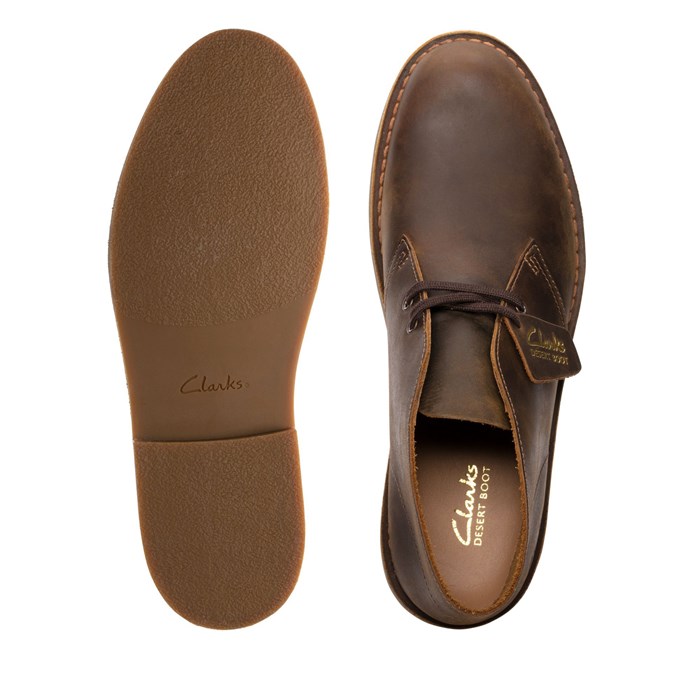 Clarks Desert Bt Evo brown Shoes Man Lace up shoes