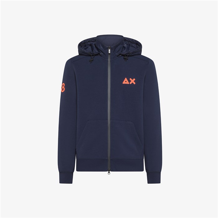 SUN68 F44115 Blu navy Abbigliamento Uomo Felpa SUN68 F44115 Blu navy Abbigliamento Uomo Felpa