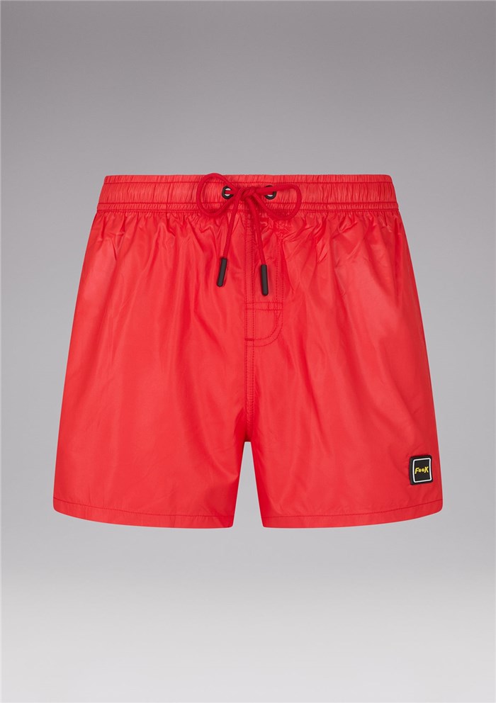 F**K FK23-2002 Rosso Abbigliamento Uomo Boxer