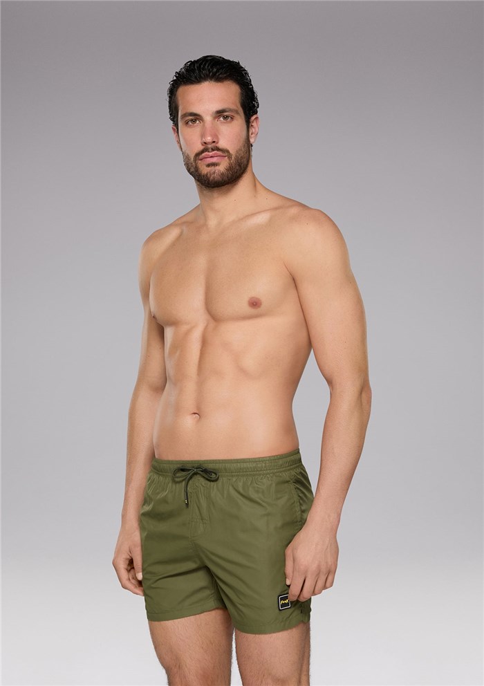 F**K FK23-2002 Verde Abbigliamento Uomo Boxer