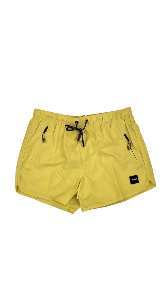 F**K FK23-2003 Giallo Abbigliamento Uomo Boxer