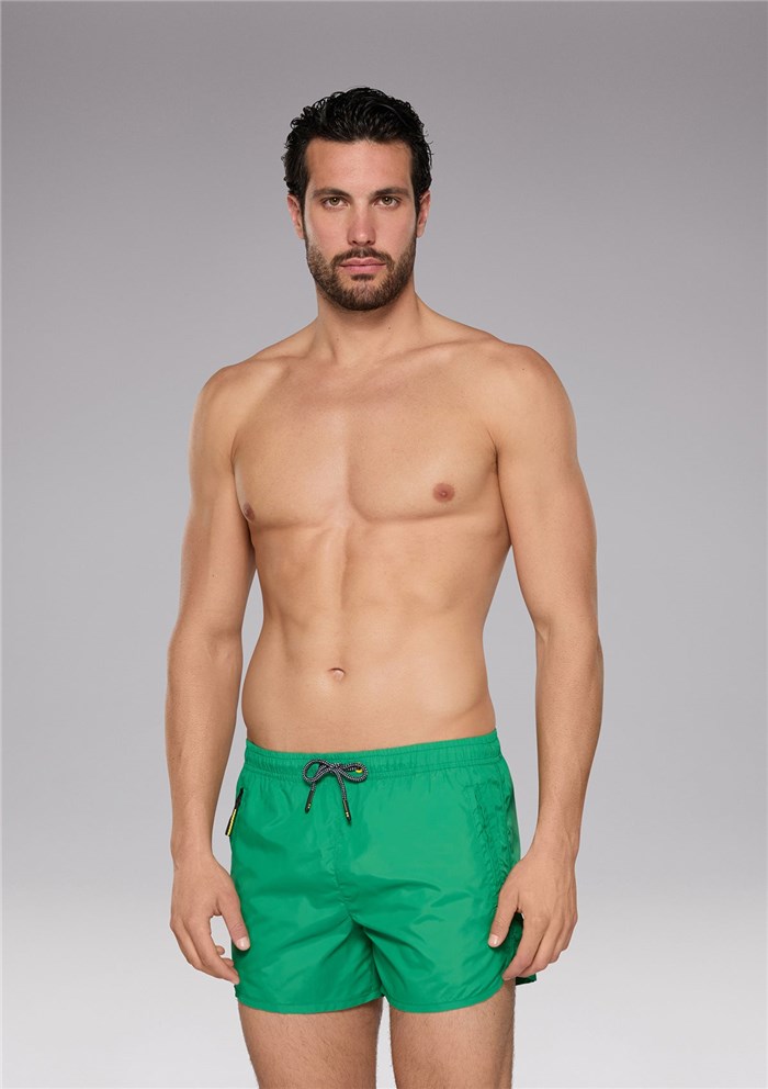 F**K FK23-2003 Verde Abbigliamento Uomo Boxer