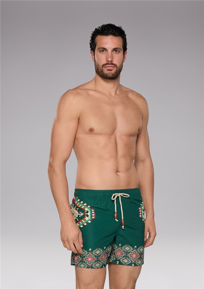 F**K FK23-2023U Verde Abbigliamento Uomo Boxer