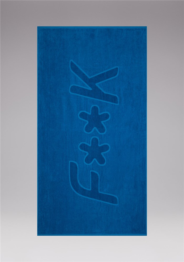 F**K FK23-A450 Blu Accessori Unisex Telo mare F**K FK23-A450 Blu Accessori Unisex Telo mare
