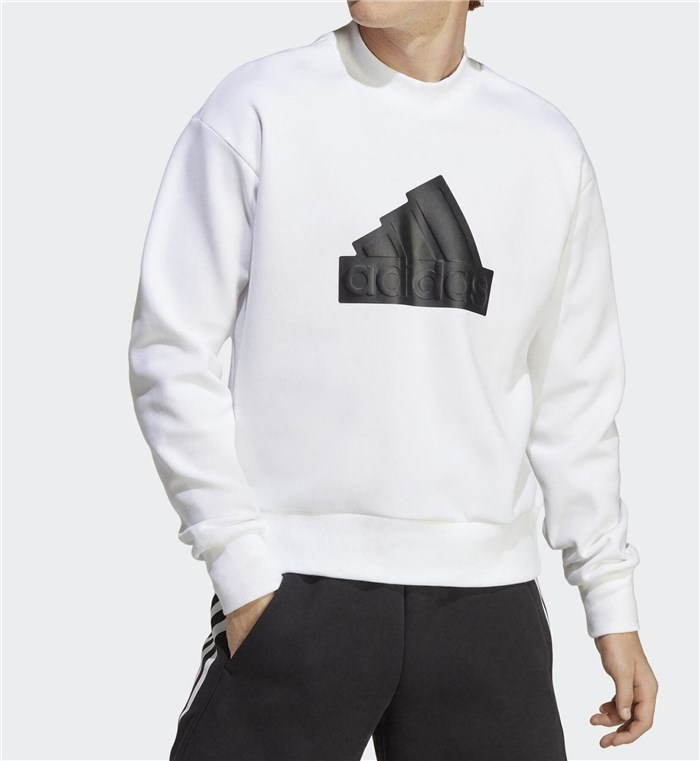 ADIDAS ORIGINALS IC3746 Bianco Abbigliamento Uomo Felpa ADIDAS ORIGINALS IC3746 Bianco Abbigliamento Uomo Felpa