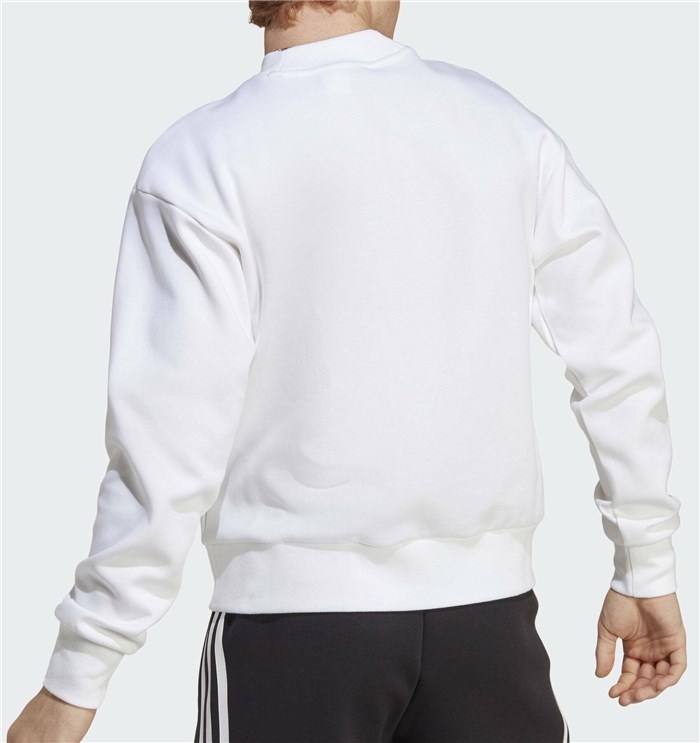 ADIDAS ORIGINALS IC3746 Bianco Abbigliamento Uomo Felpa