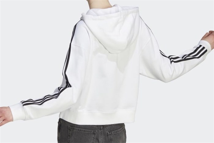 ADIDAS ORIGINALS IK8387 Bianco Abbigliamento Donna Felpa