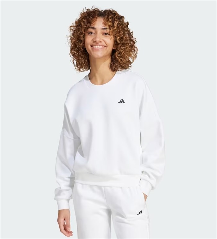 ADIDAS ORIGINALS IX7942 Bianco Abbigliamento Donna Felpa ADIDAS ORIGINALS IX7942 Bianco Abbigliamento Donna Felpa