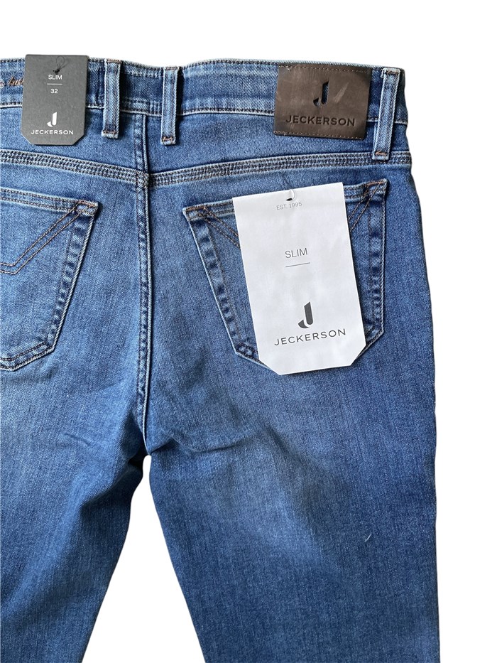 JECKERSON JUPPA077JOHN001 Light blue Clothing Man Jeans