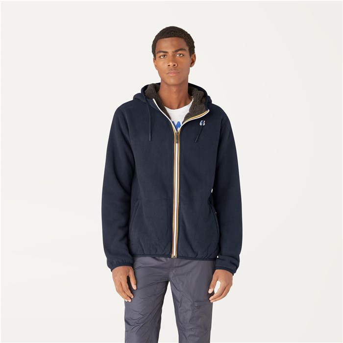K-WAY K21112W Dark blue Clothing Unisex Sweater