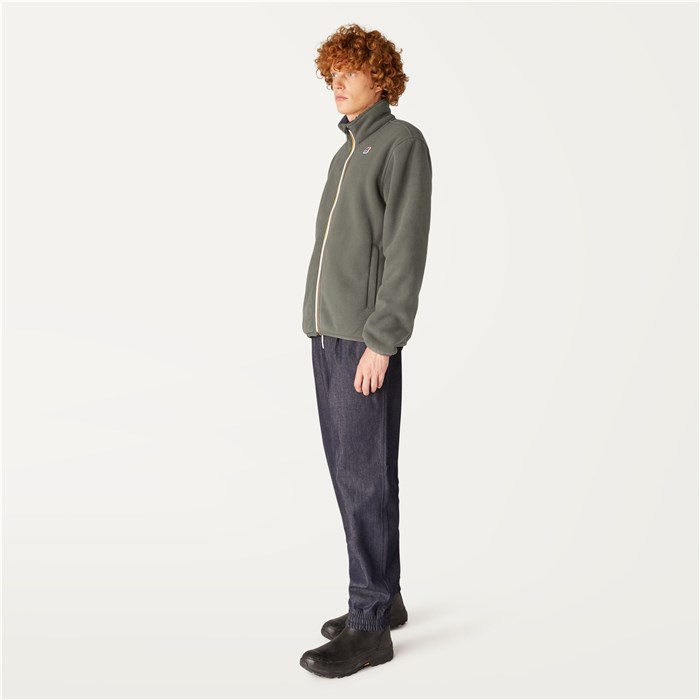 K-WAY K21181W Military green Clothing Man Sweater